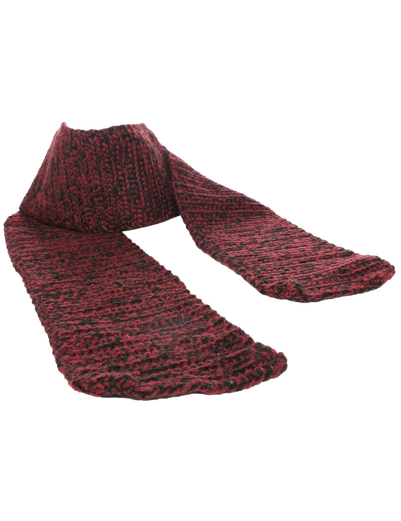 Maroon Winter Scarf - S