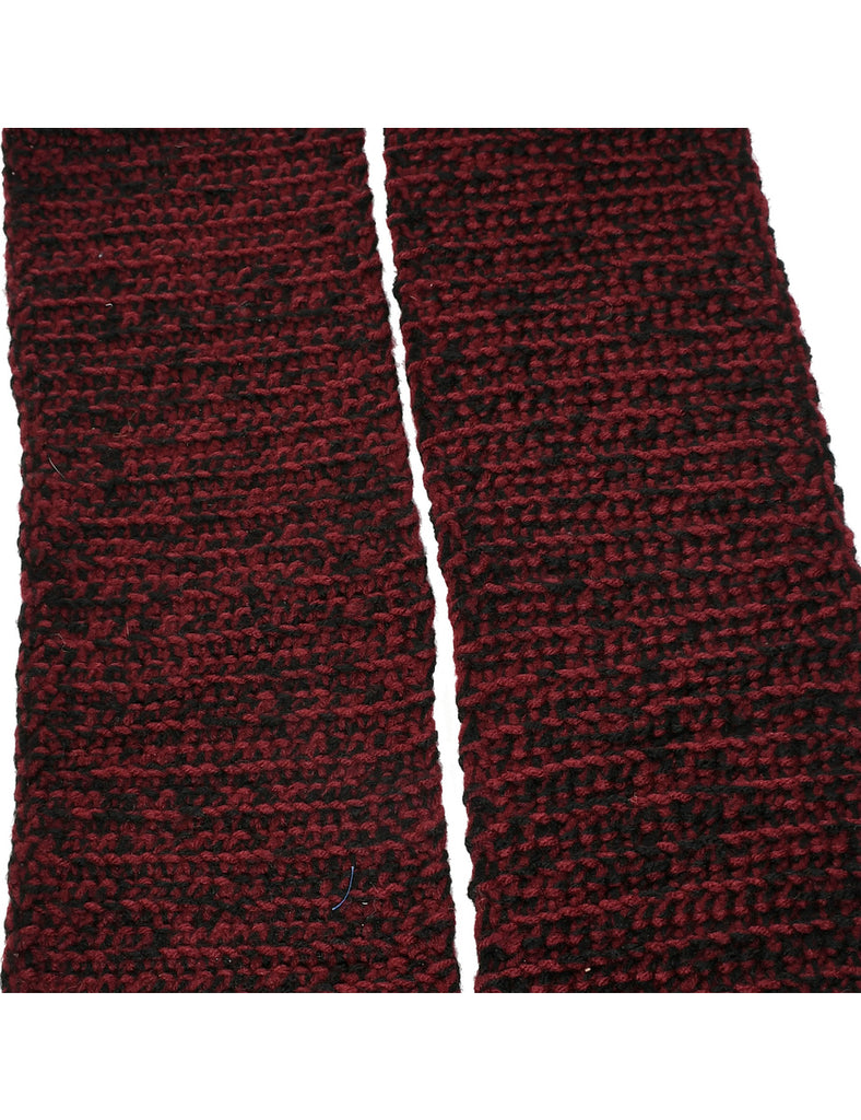 Maroon Winter Scarf - S