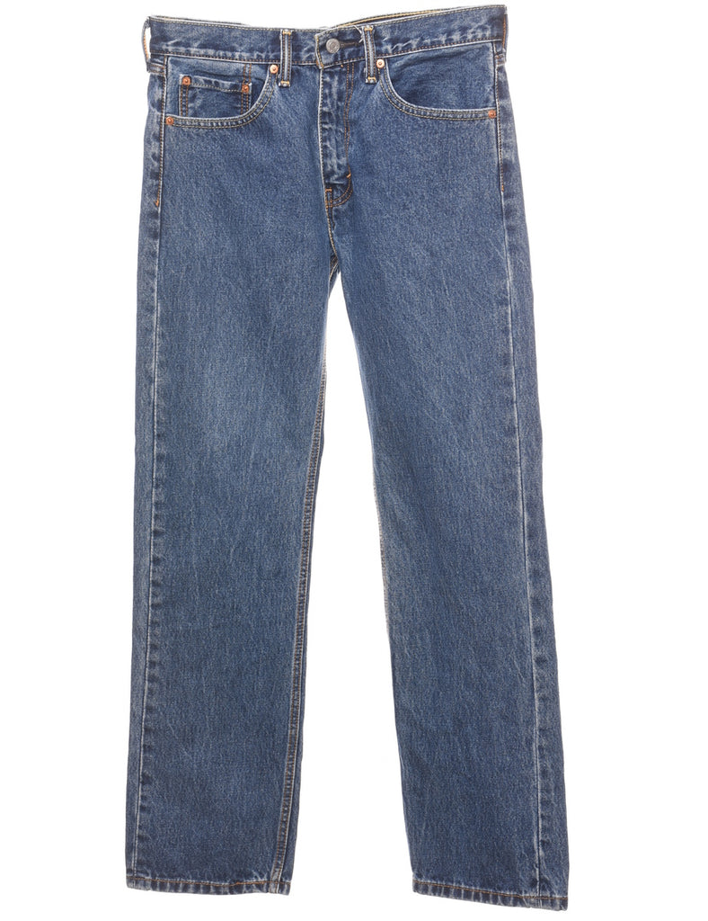 Medium Wash Levi's Straight-Fit Jeans - W34 L36