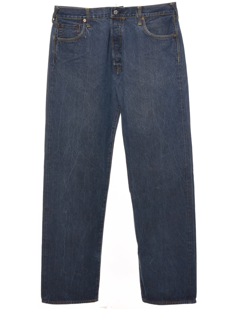 Medium Wash Straight Fit Jeans - W36 L34