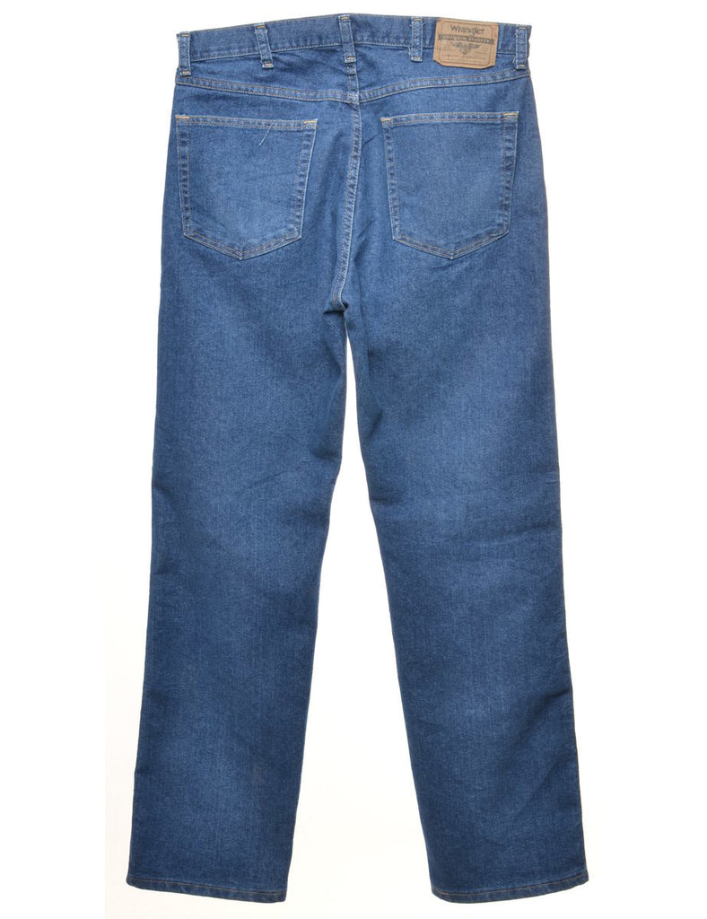 Medium Wash Straight-Fit Wrangler Jeans - W32 L31