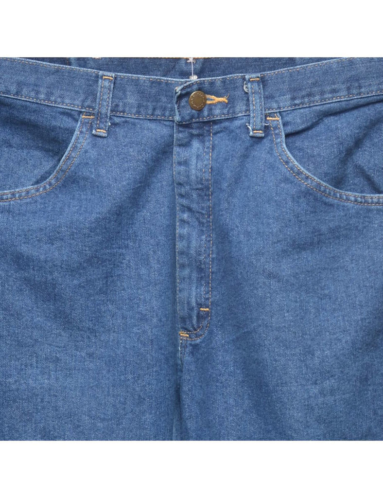 Medium Wash Straight-Fit Wrangler Jeans - W32 L31