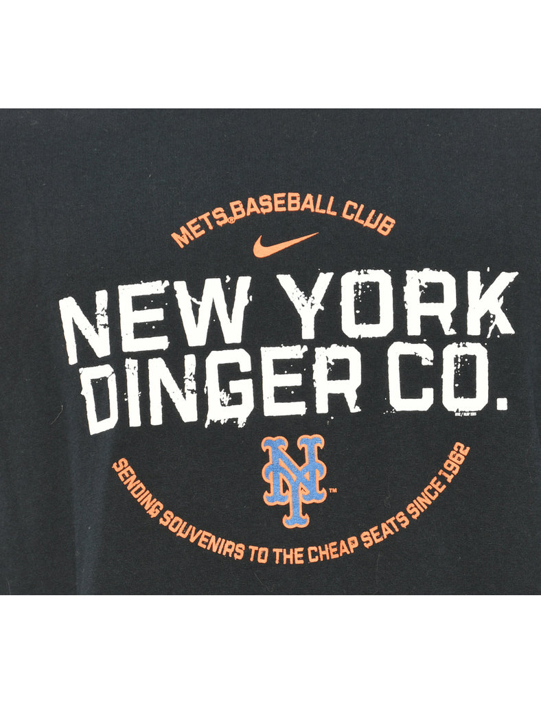 Mets Baseball Club Nike Sports T-shirt - L