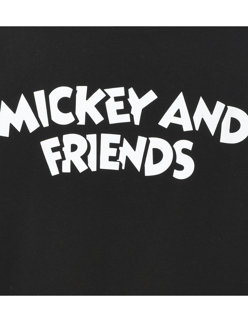 Mickey & Friends Cartoon Design Sweatshirt - L