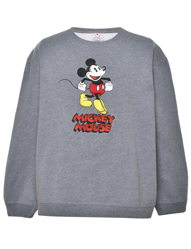 Mickey Mouse Cartoon Sweatshirt - XL