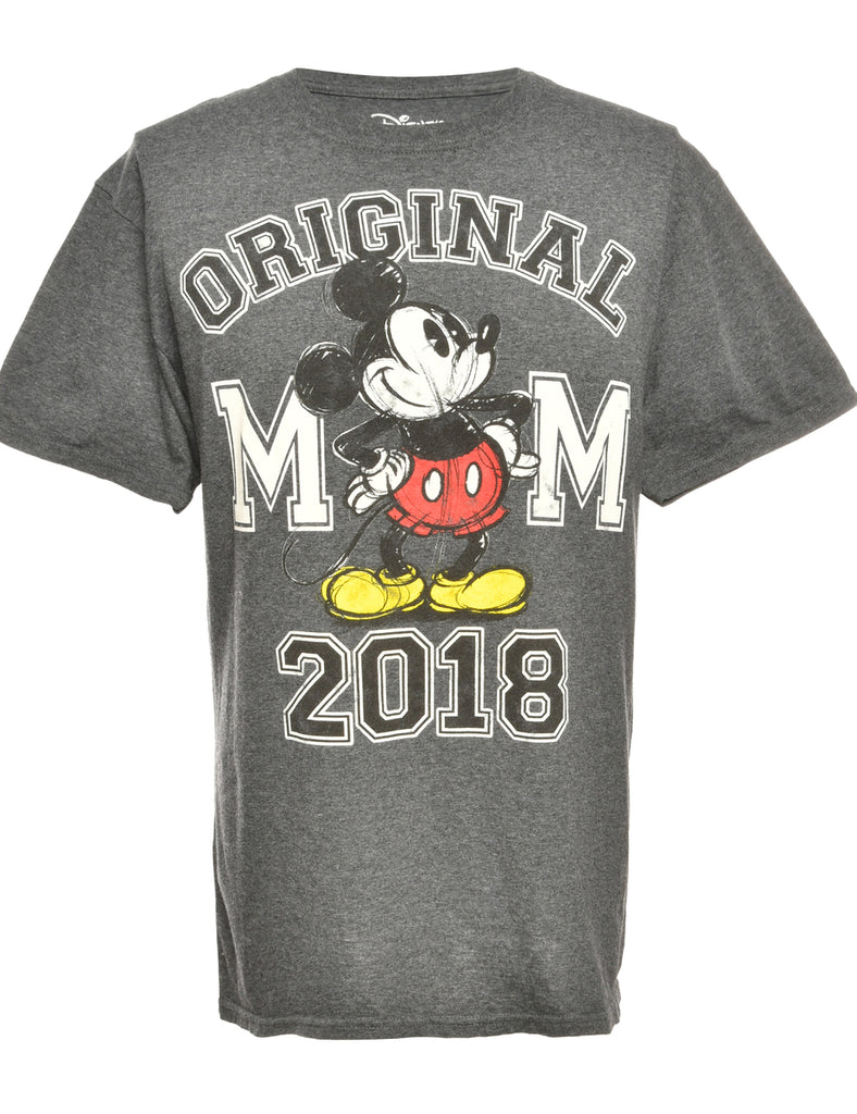 Micky Mouse Design T-Shirt - M