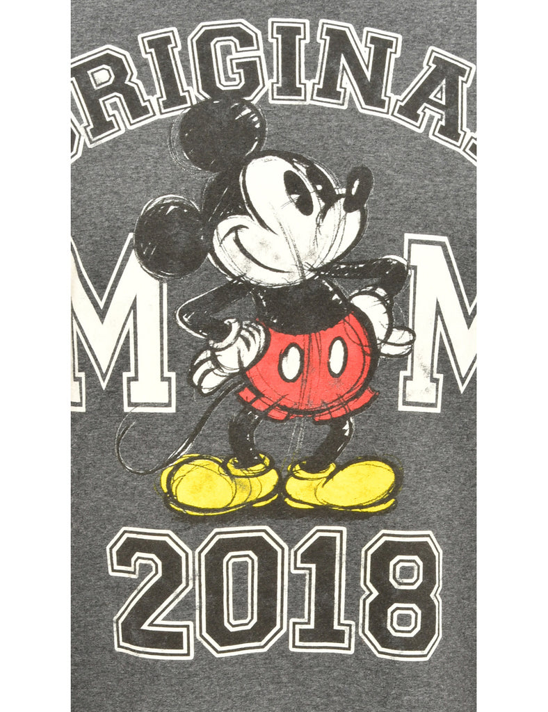 Micky Mouse Design T-Shirt - M