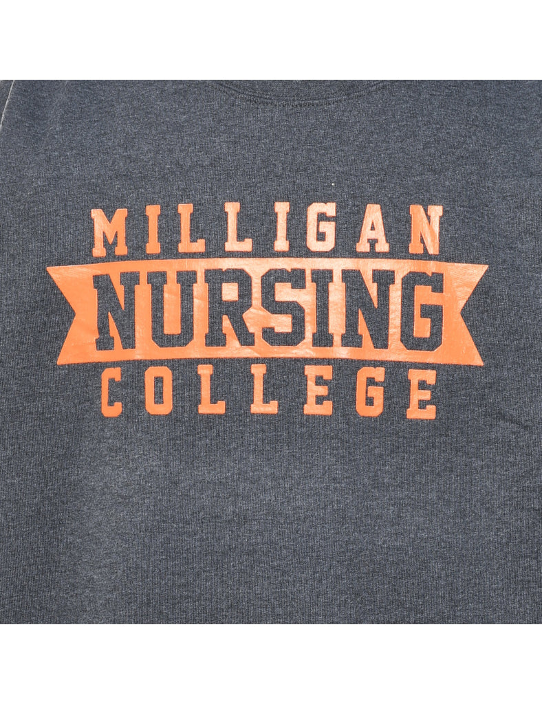 Milligan Nursing College Printed Sweatshirt - L