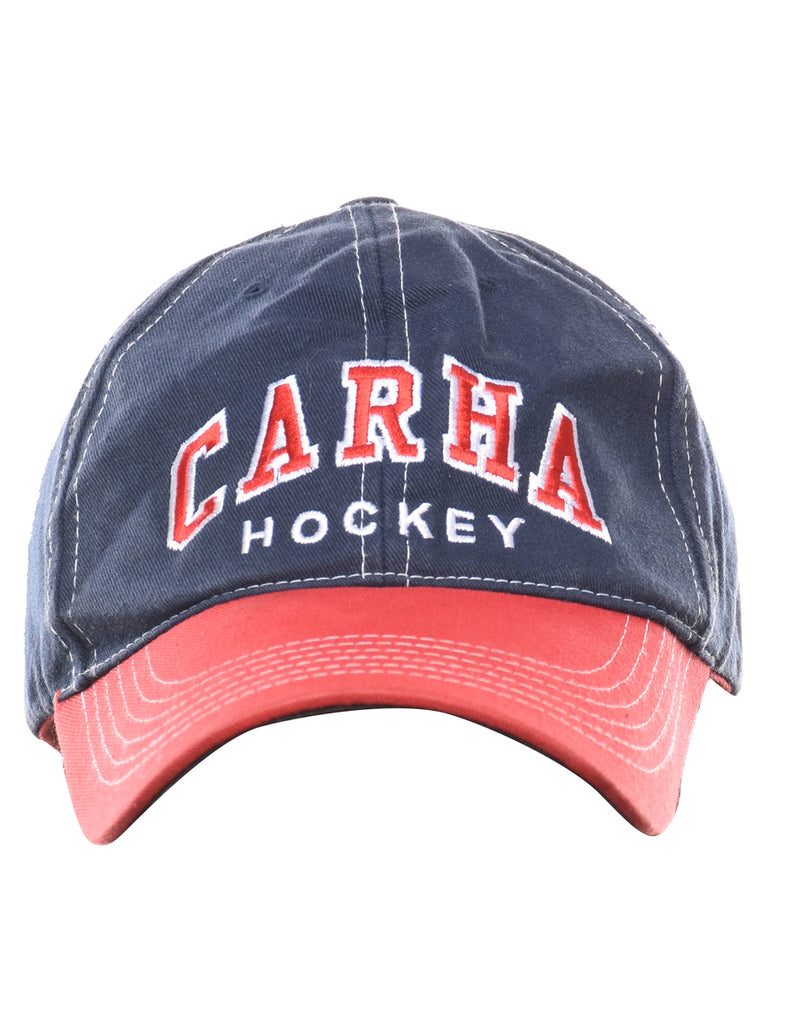 Navy Carha Hockey Embroidery Cap - XS