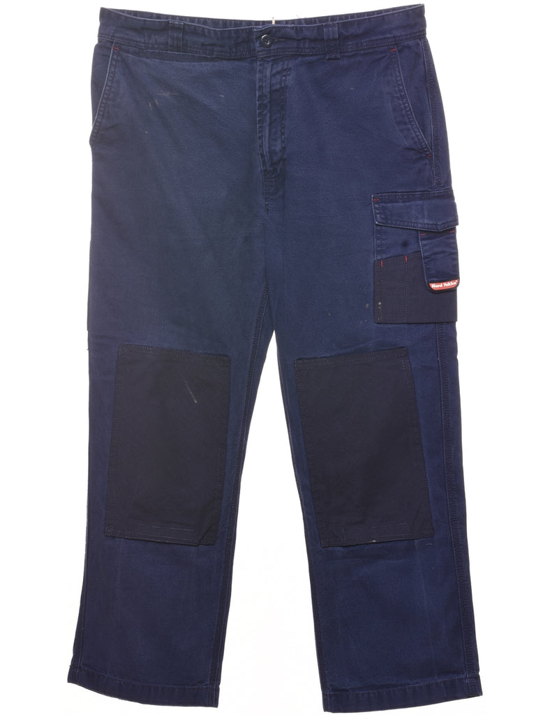 Navy Classic Workwear Jeans - W35 L28