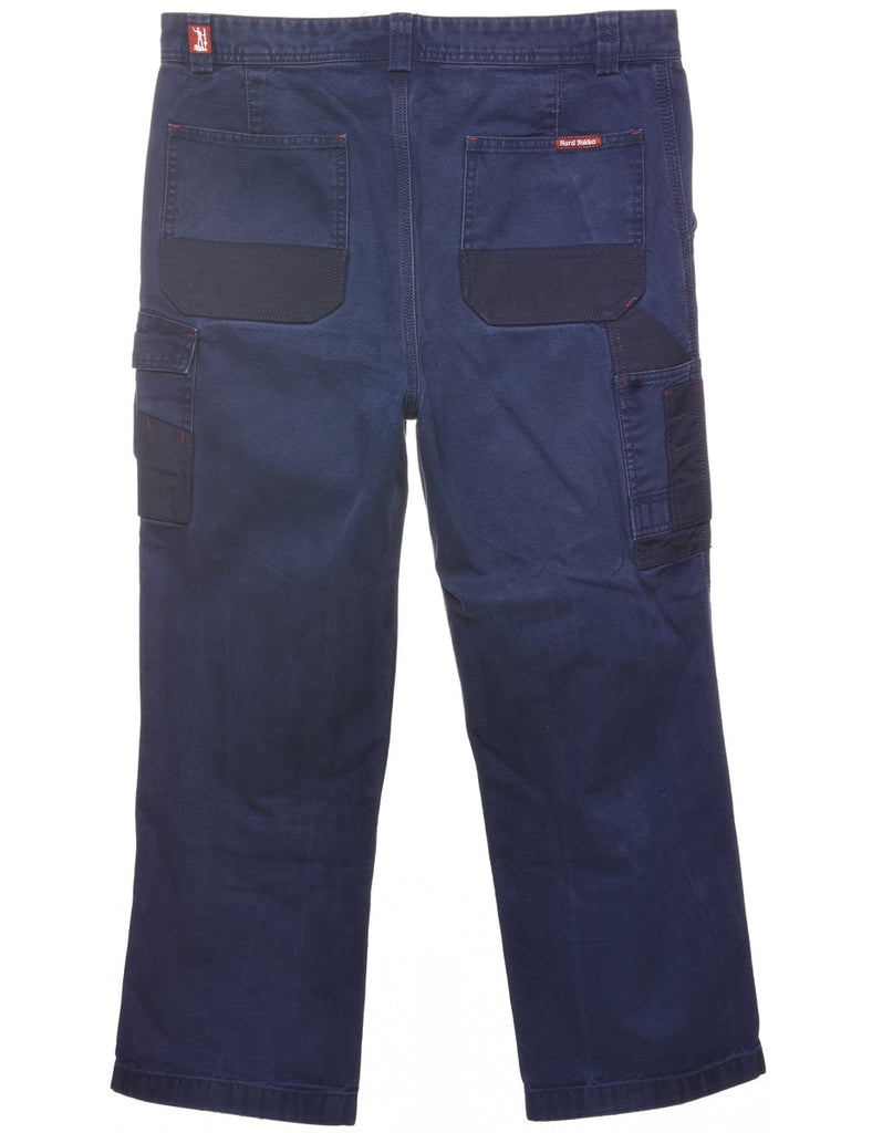 Navy Classic Workwear Jeans - W35 L28