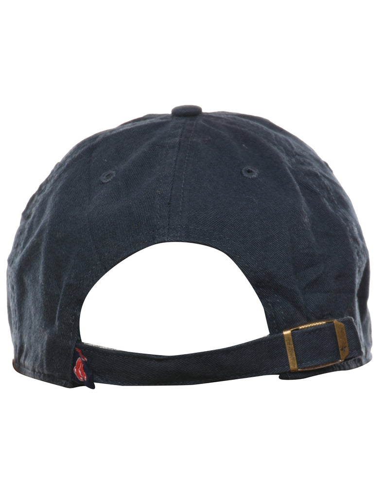 Navy Embroided Cap - XS