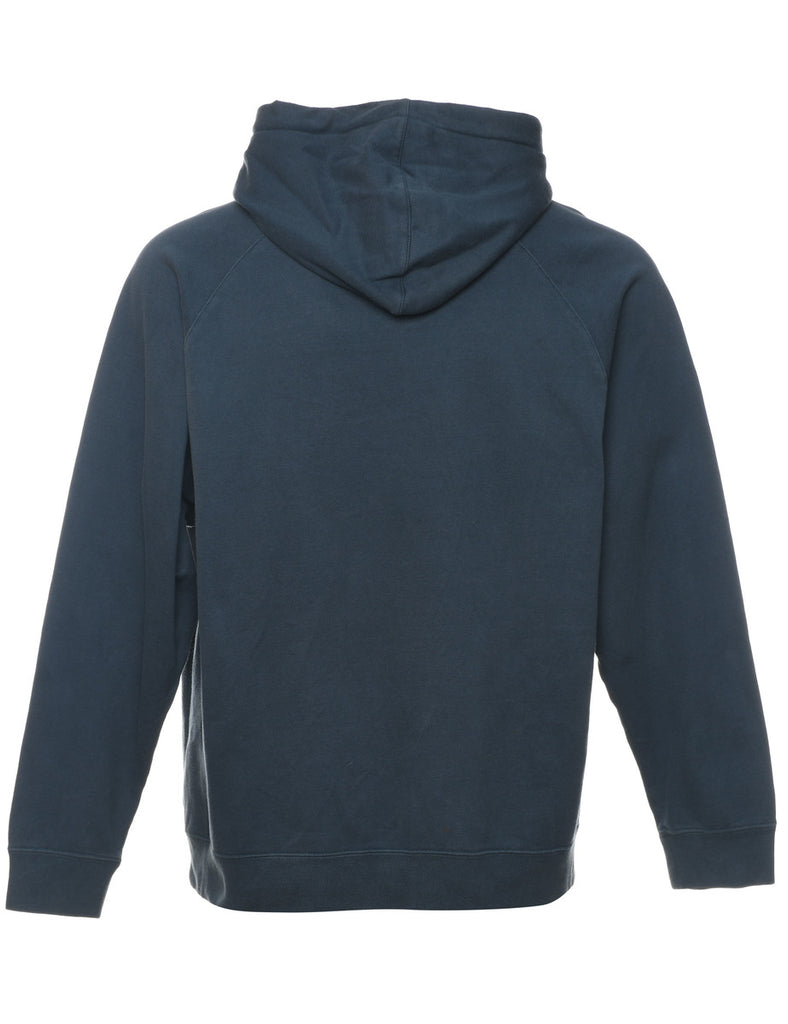 Navy Nike Hooded Sweatshirt  - L