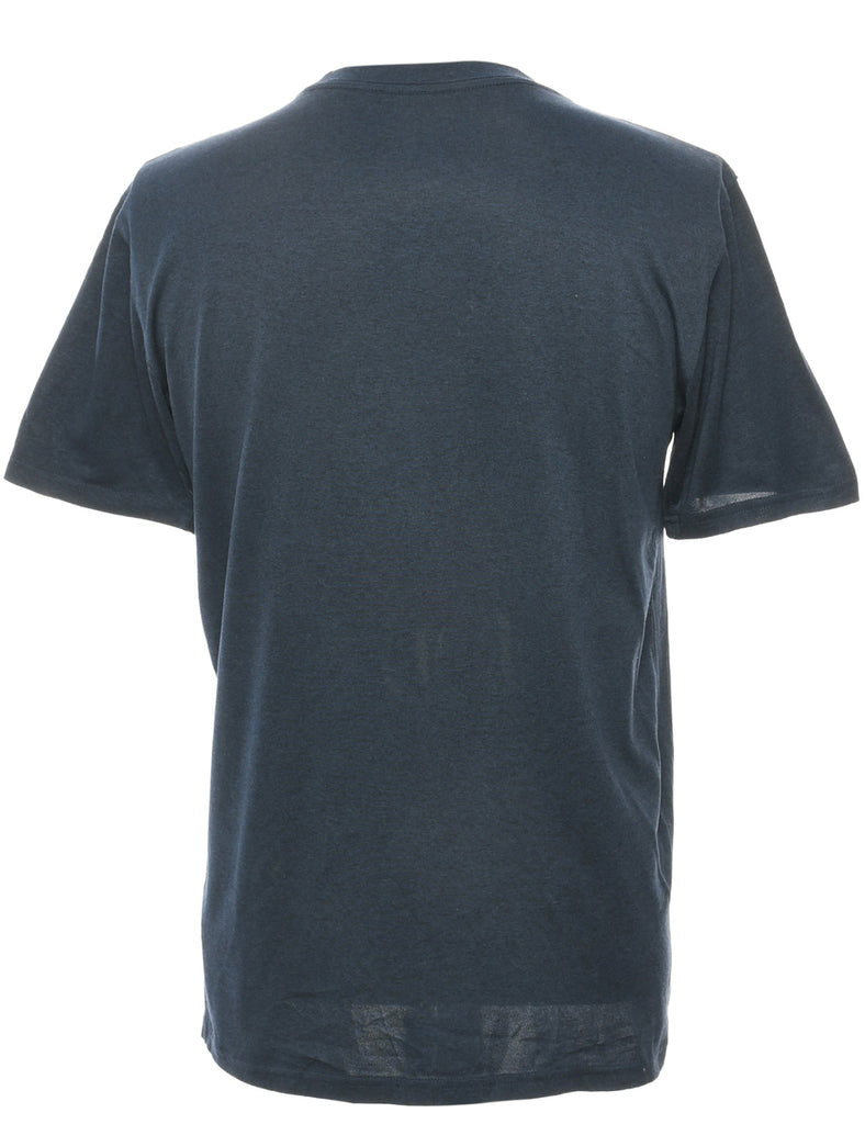 Navy Nike Printed T-shirt - M