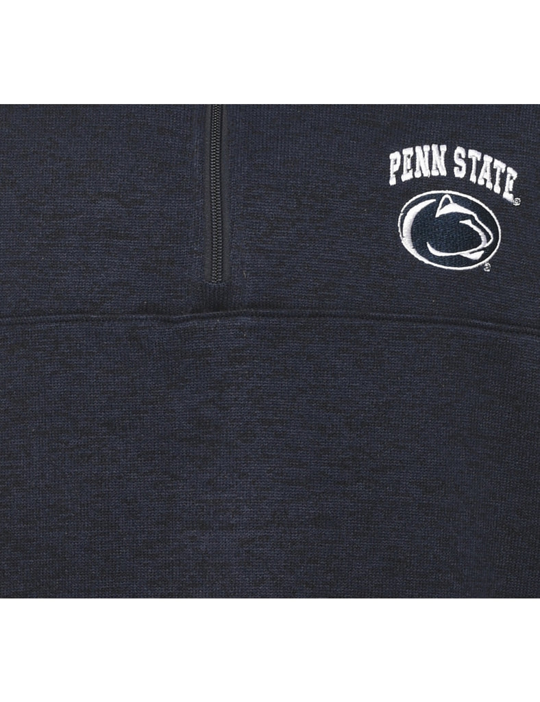 Navy Penn State Printed Sweatshirt - XL