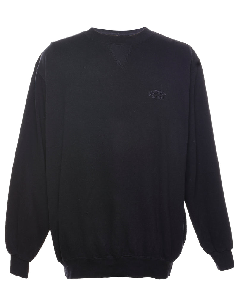 Navy Plain Sweatshirt - XL