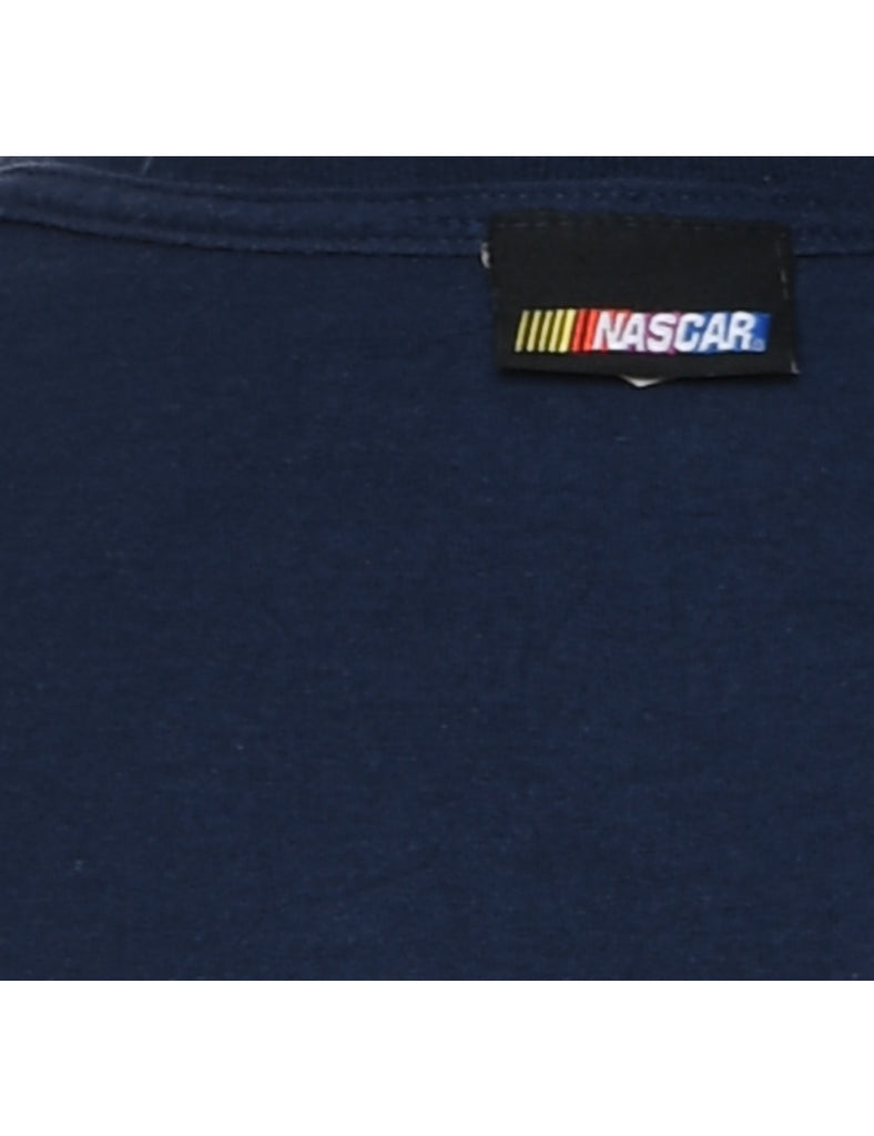 Navy & Yellow Jimmie Johnson NASCAR T-Shirt - M