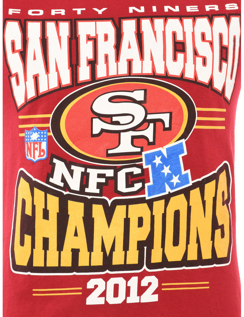 Nfl San Francisco NFC Champions Sports T-shirt - S