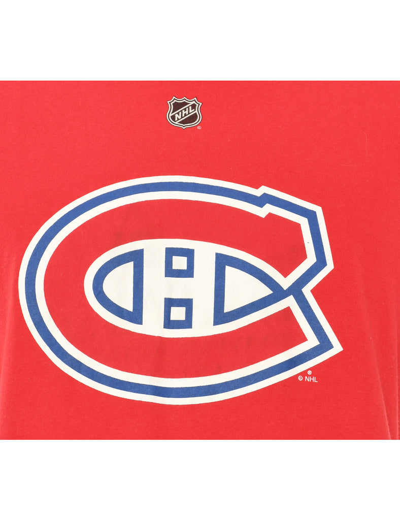 NHL Red, Blue & White T-Shirt - M