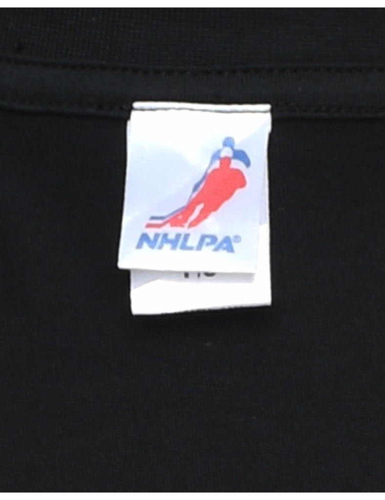 NHLPA Black & Grey Sports T-shirt - S