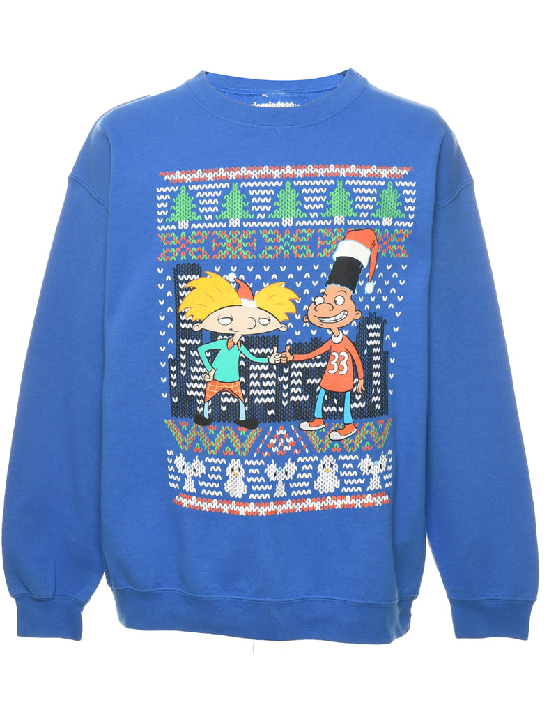 Nickelodeon Christmas Sweatshirt - L