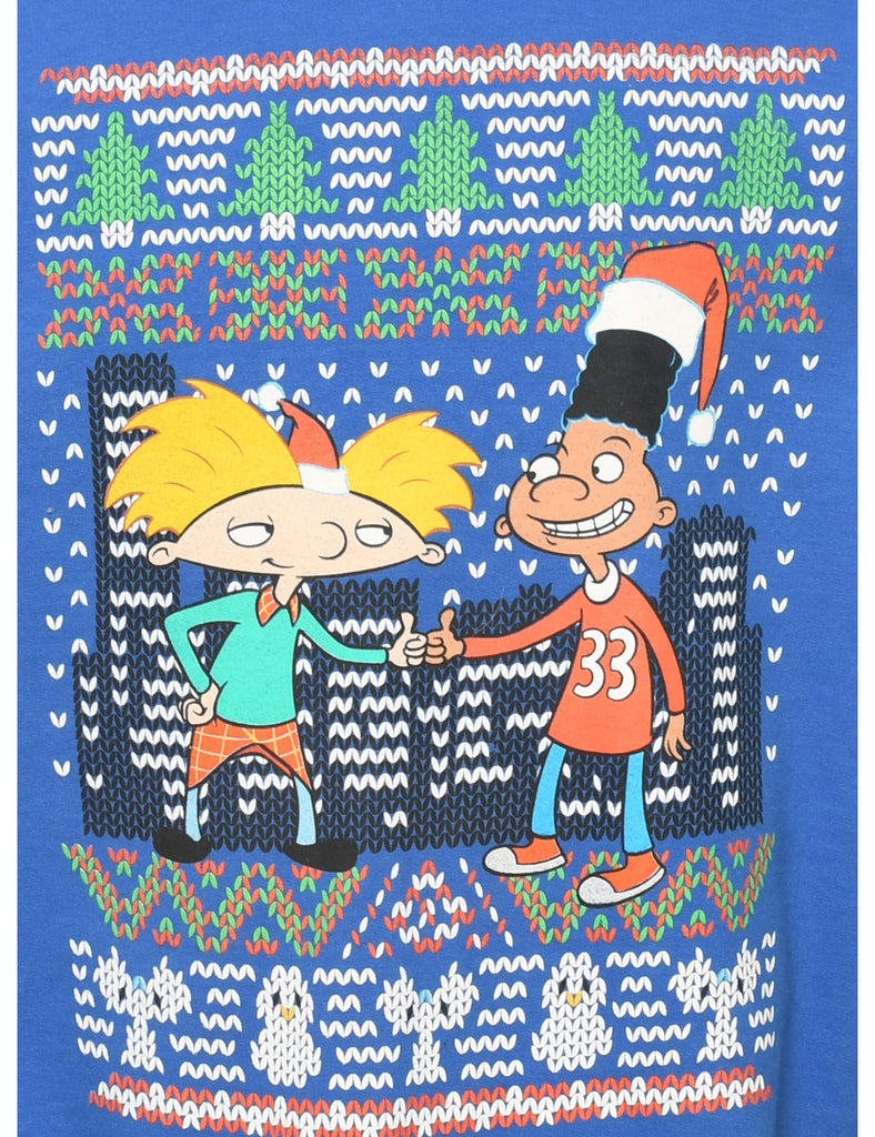 Nickelodeon Christmas Sweatshirt - L