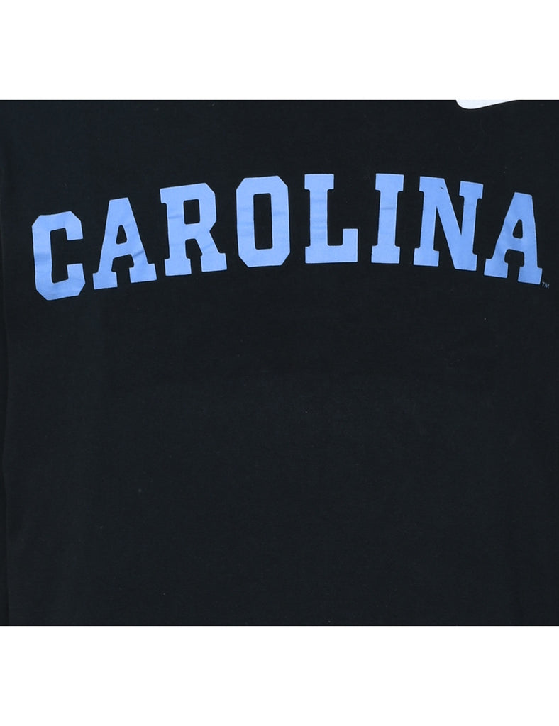 Nike Blue & Black Carolina T-Shirt - M