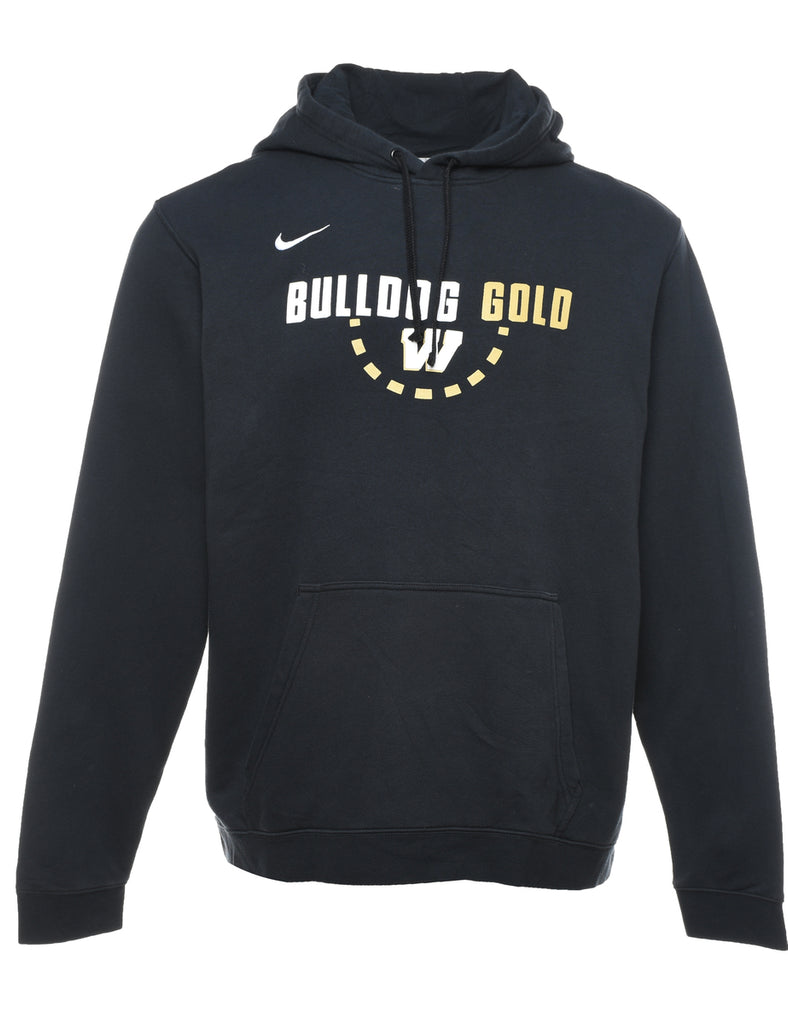 Nike Bulldog Gold Printed Hoodie - XL