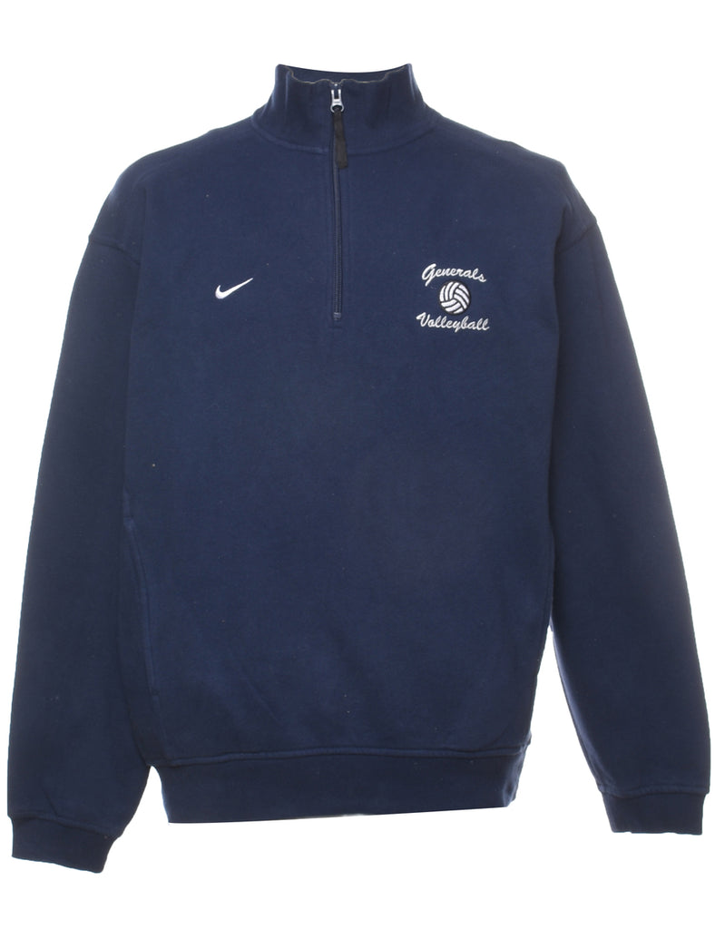 Nike Quarter Zip Volleyball Sports Sweatshirt - S