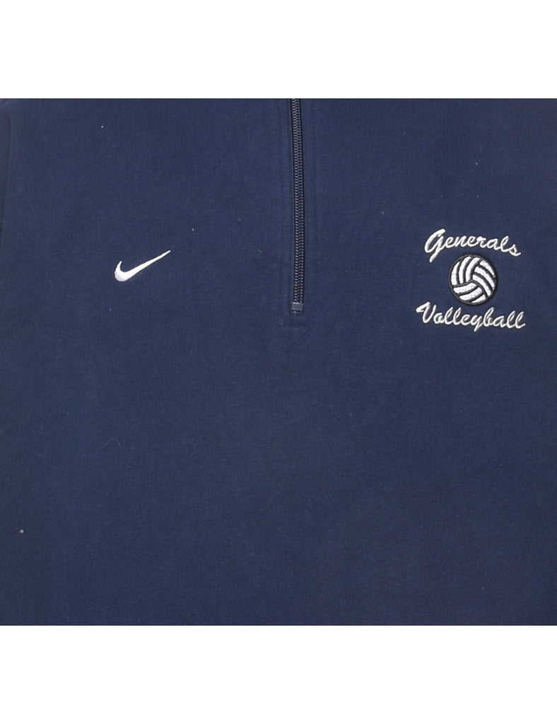 Nike Quarter Zip Volleyball Sports Sweatshirt - S