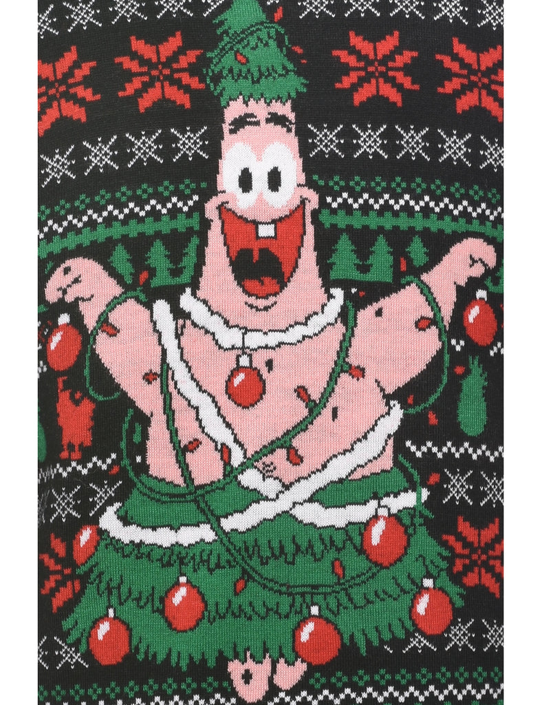 Nordic Spongebob Christmas Jumper - M