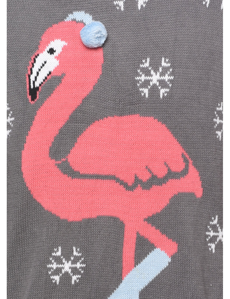 Nordic Swan Christmas Jumper - L