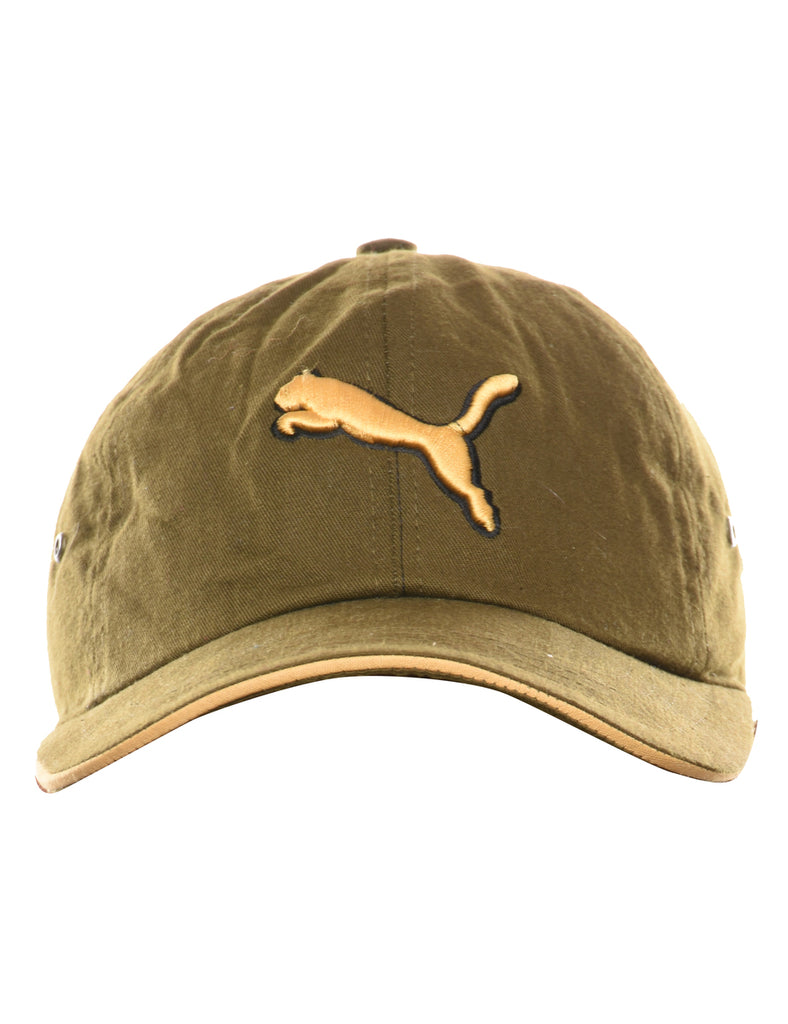 Olive Green Embroidery Cap - XS