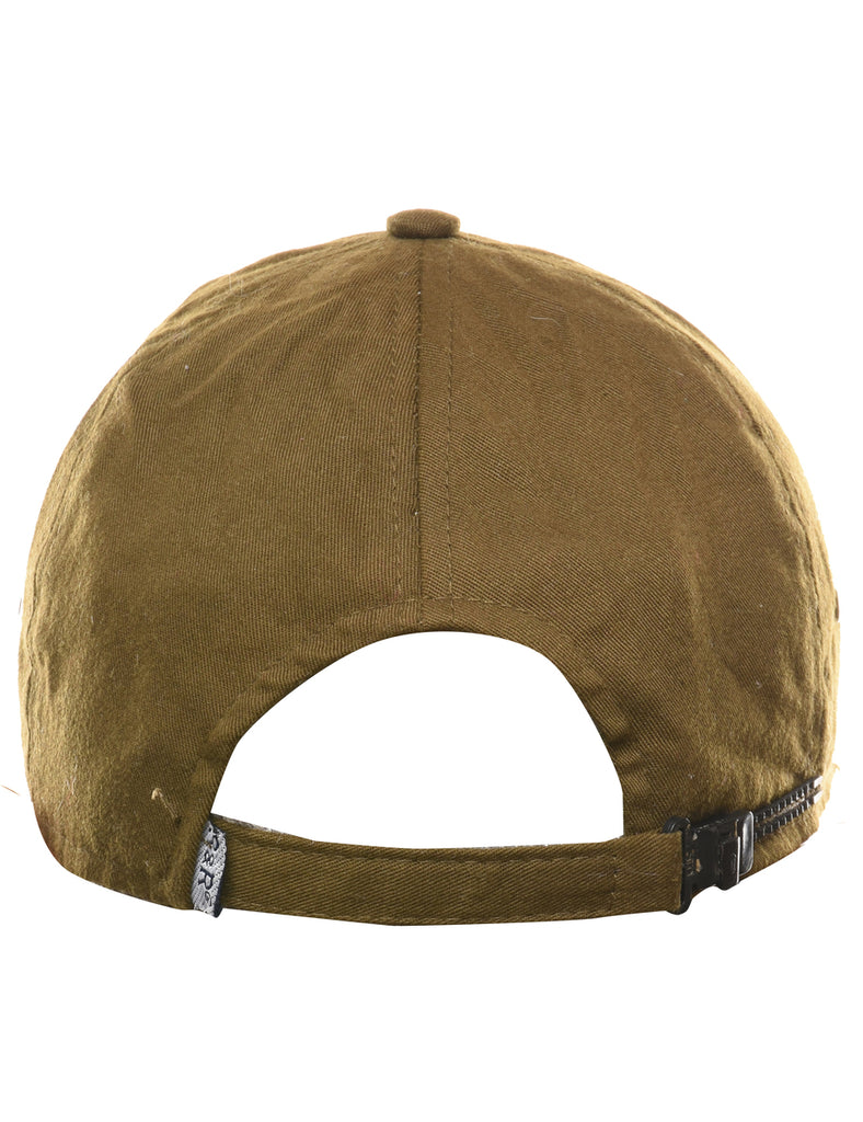 Olive Green Embroidery Cap - XS