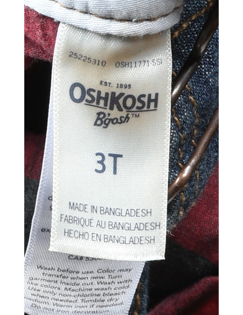 Osh Kosh B'Gosh Dark Wash Dungarees - 3 YEARS