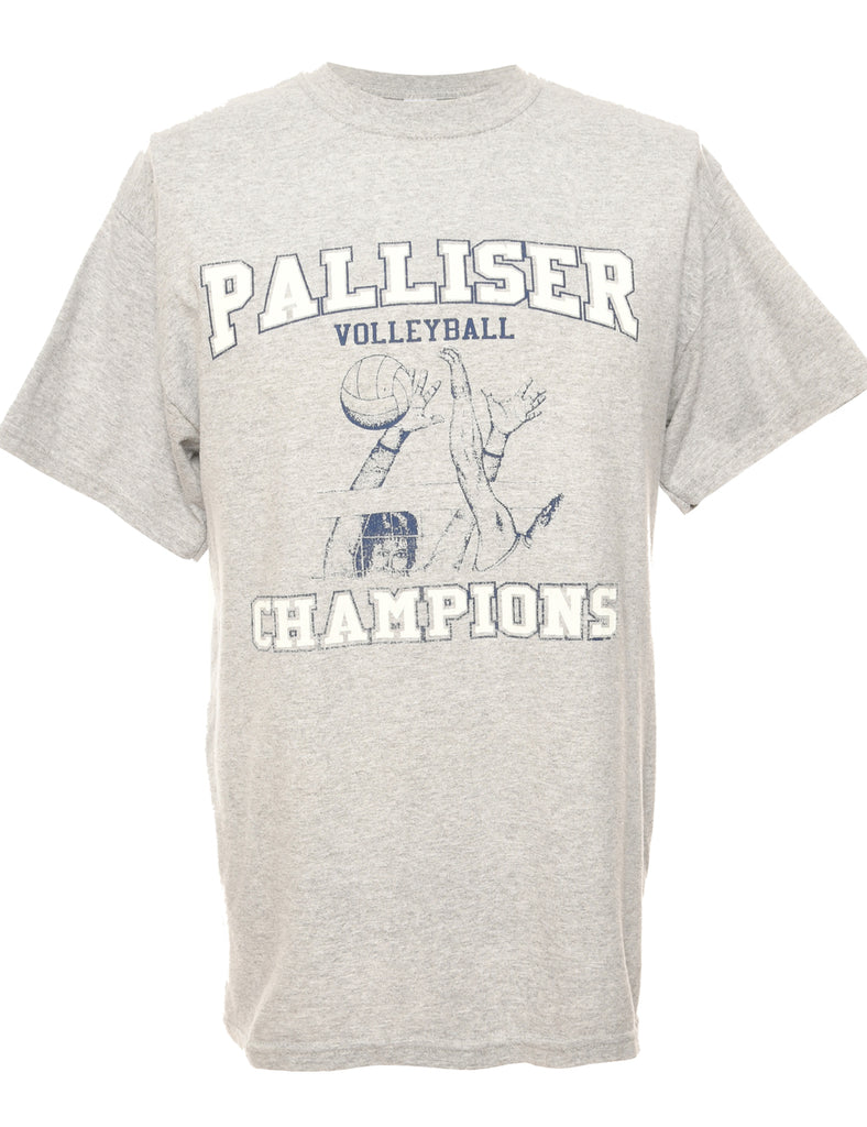 Palliser Grey Gildan Sports T-shirt - M