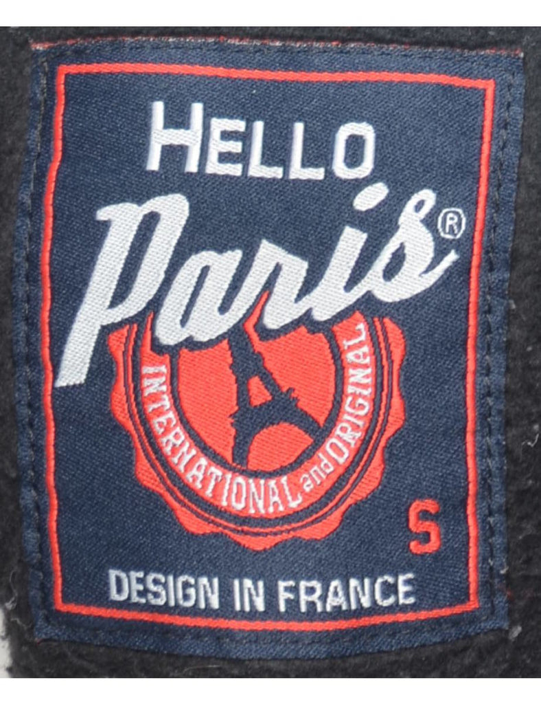 Paris Printed Hoodie - S