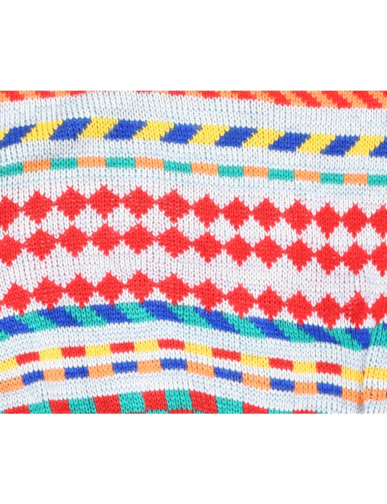 Patterned Multi-Colour Knit - 6-9 MONTHS