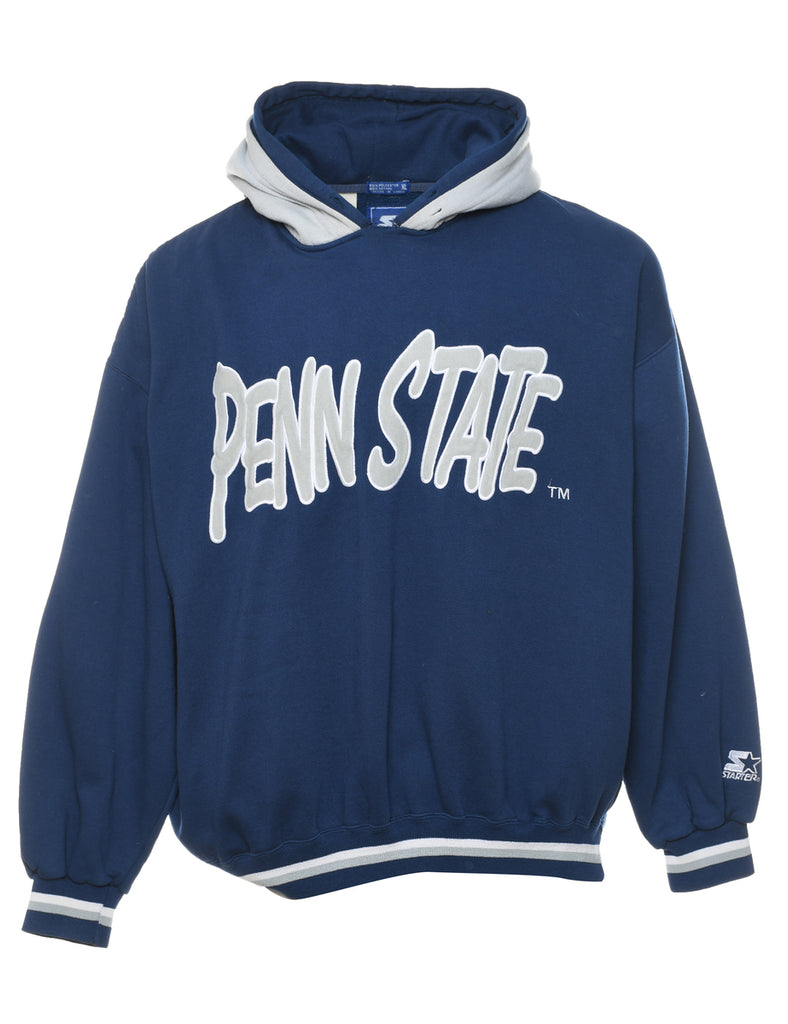 Penn State Navy & Grey Hooded Sweatshirt - XL