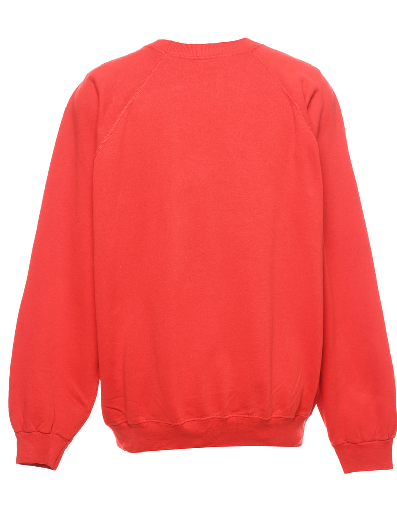 Picture Perfect Red Sweatshirt - XL