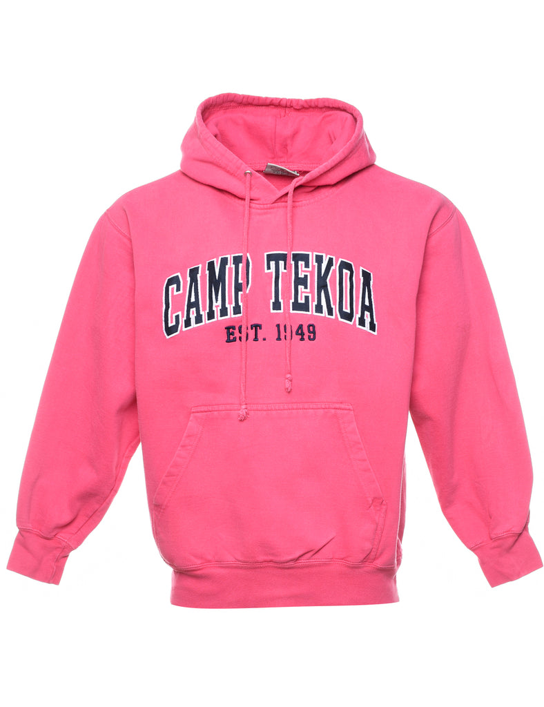 Pink Camp Tekoa Printed Hoodie - M