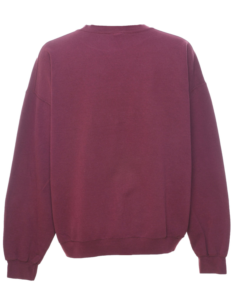 Plum Christmas Sweatshirt - XL