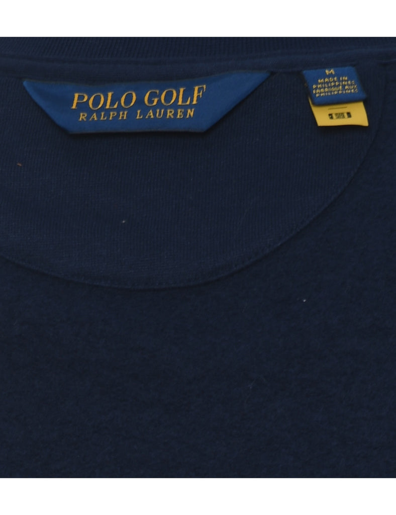 Polo Ralph Lauren Navy Round Neck Sweatshirt - M