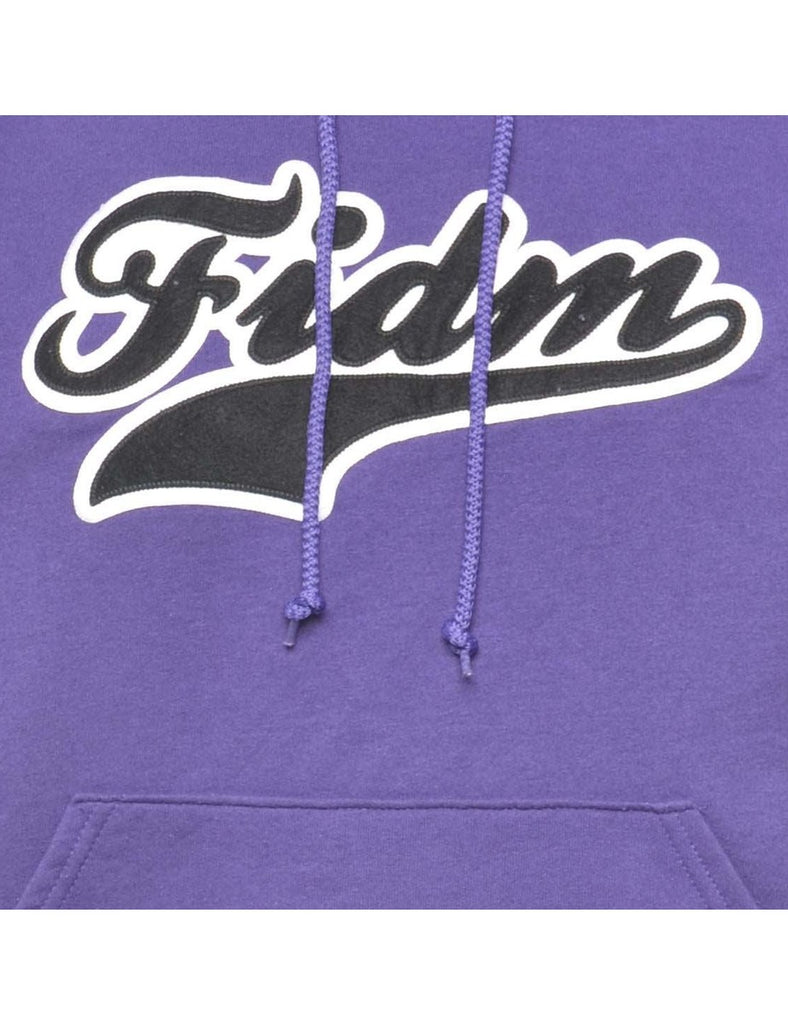 Purple Fidm Hoodie - S