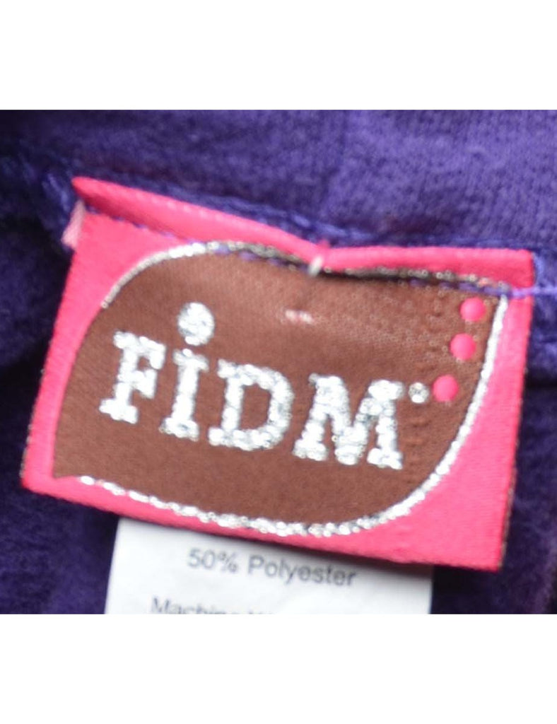 Purple Fidm Hoodie - S