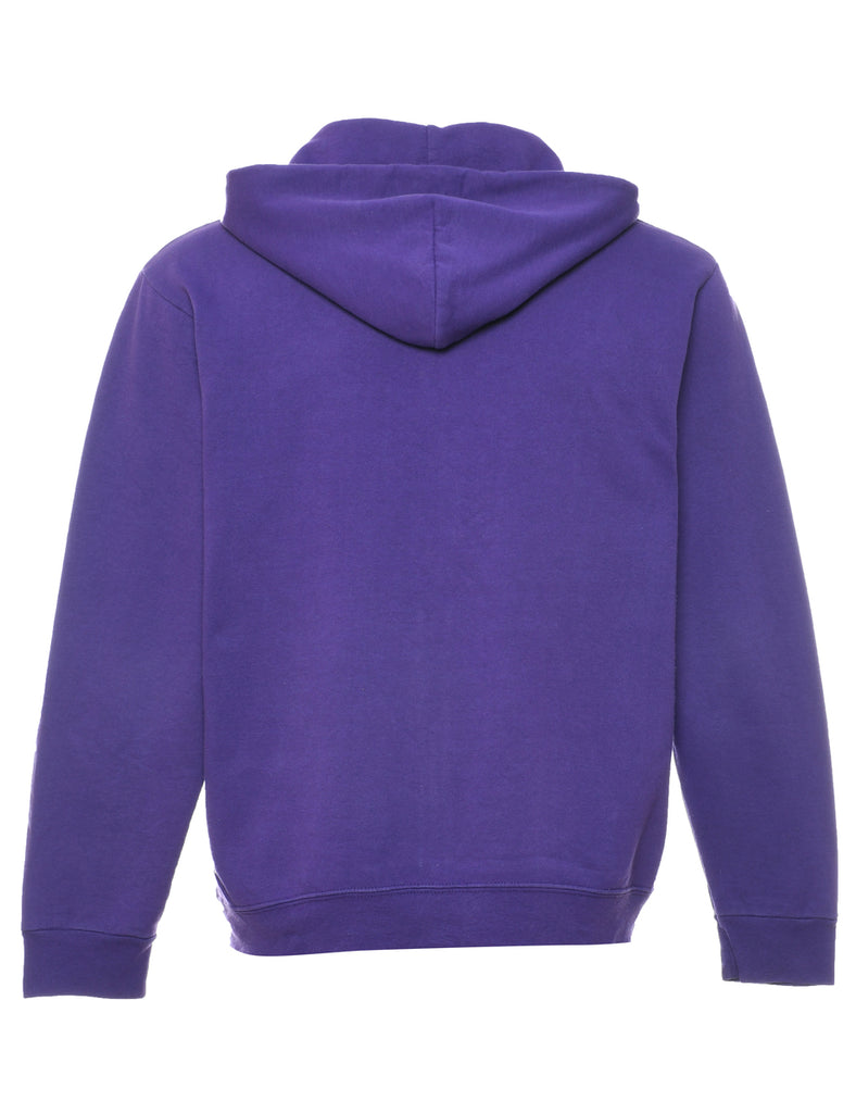 Purple NFL Baltimore Ravens Hooded Sports Sweatshirt - M