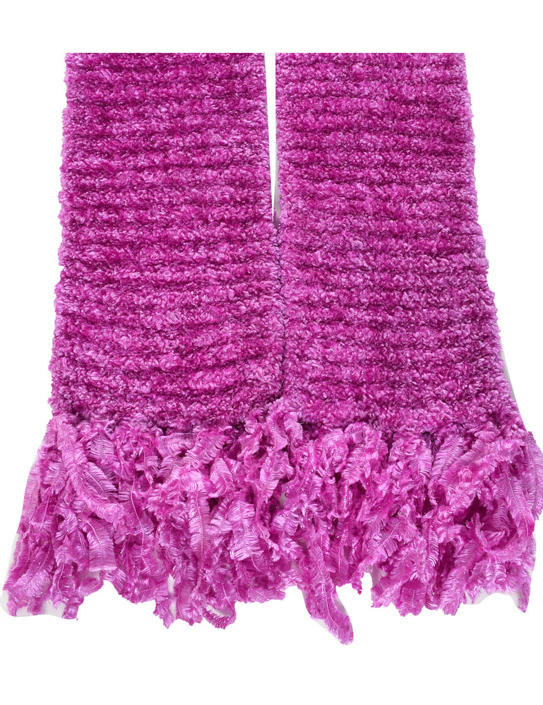 Purple Winter Scarf - M