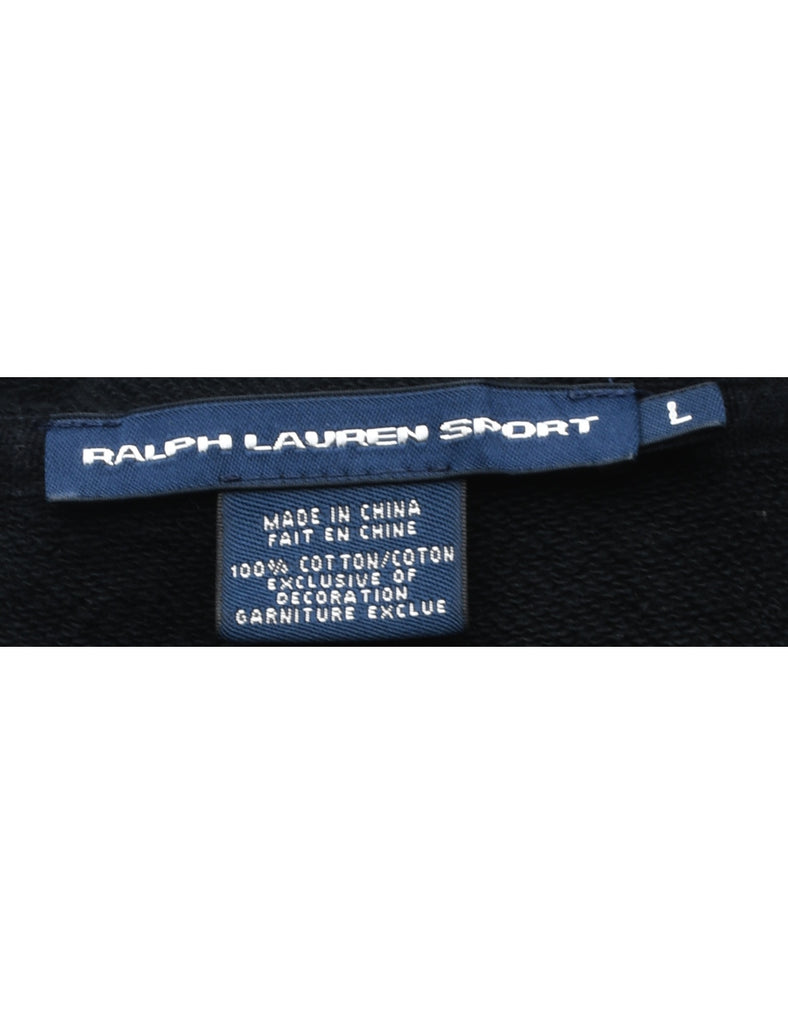 Ralph Lauren Black Hoodie - M