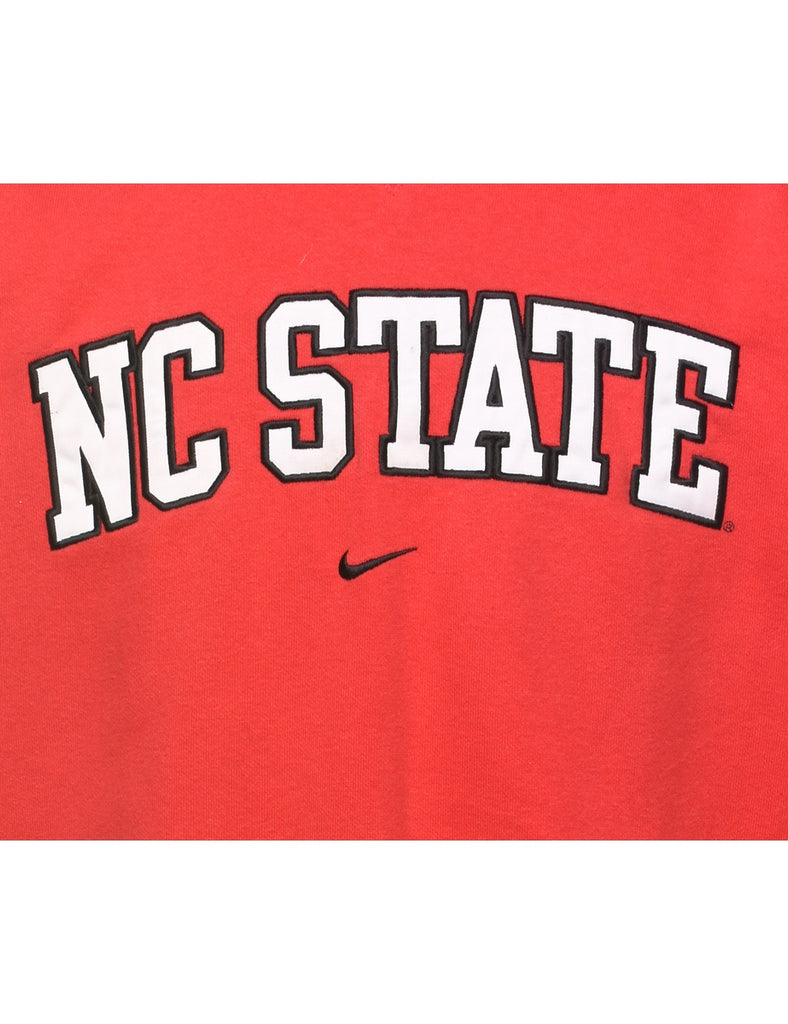 Red & Black NC State Nike Sweatshirt - L