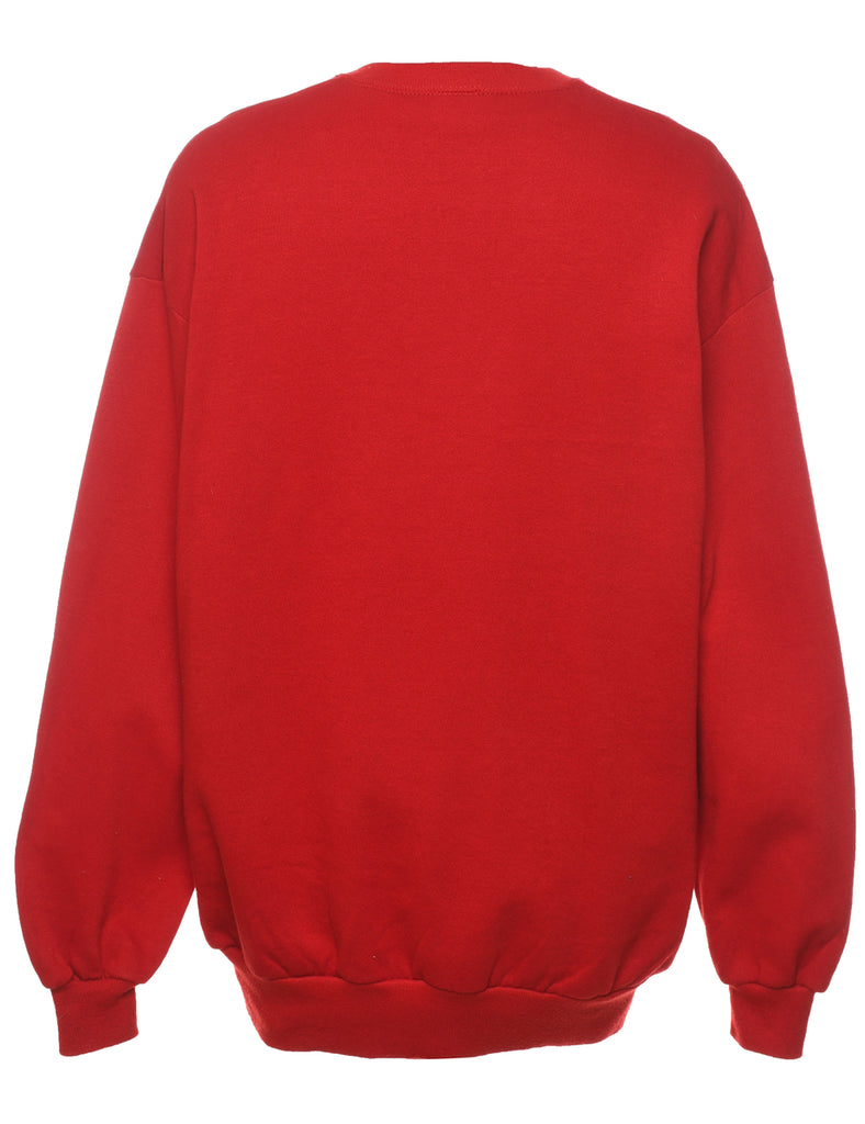 Red Christmas Sweatshirt - XL